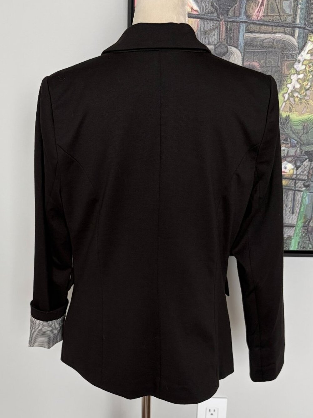 Jules & Leopold Black Blazer L - Picture 4 of 6